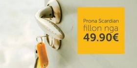 Scardian Sigurime lanson pakot SCARDIAN PRONA, për sigurim të shtëpisë dhe pronës, që fillon prej 49.90€ në vit