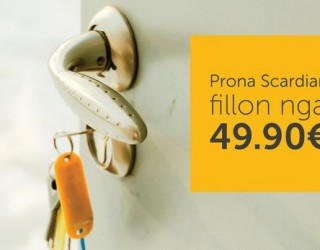 Scardian Sigurime lanson pakot SCARDIAN PRONA, për sigurim të shtëpisë dhe pronës, që fillon prej 49.90€ në vit