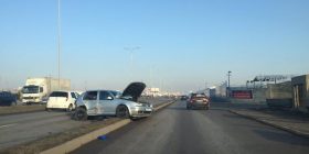 Aksident trafiku në magjistralen Prishtinë- Fushë Kosovë (Foto)