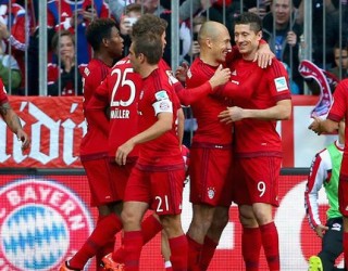 Bundesliga, Bayerni vuan por fiton me Schalken