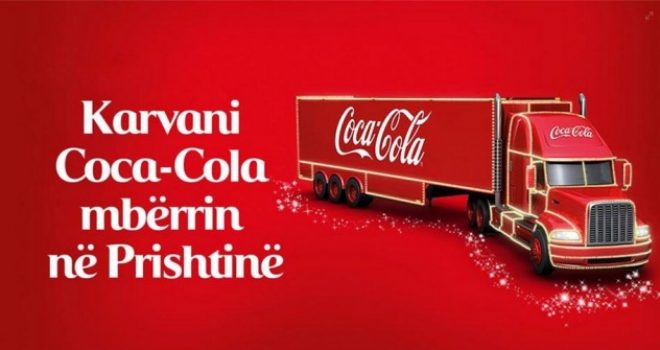 Misioni humanitar i Karvanit Coca-Cola të Vitit të Ri do të mbërrijë në Prishtinë më 11 dhjetor në sheshin Newborn
