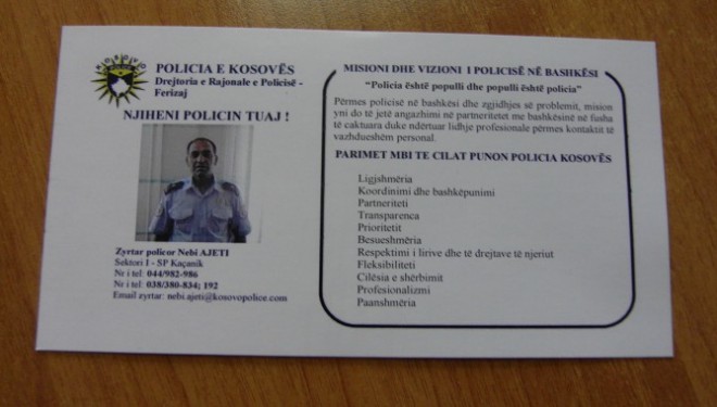 “Pasaportat e policëve” në duart e qytetarëve