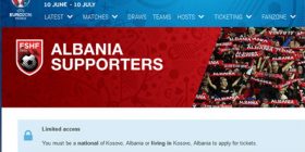 UEFA “bashkon” Kosovën me Shqipërinë