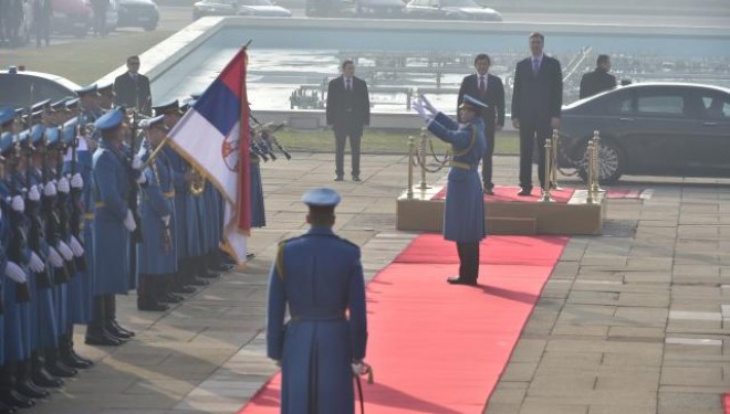 Kryeministri i Turqisë  Davutoglu arrin në Beograd