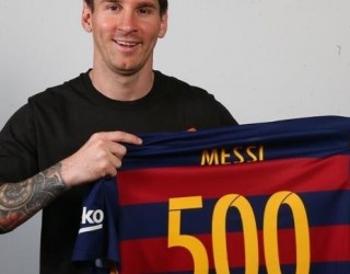 Messi me arritje jubilare