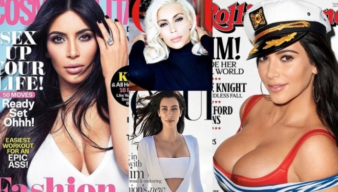 Ballinat në të cilat Kim ka pozuar më seksi këtë vit (Foto)