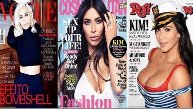 Kim Kardashian ndan me fansat kopertinat më të bukura