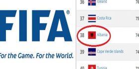 Renditja e FIFA-s, Shqipëria bie me dy vende