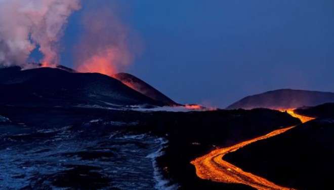 Shpërthimi i vullkanit në Rusi / FOTO