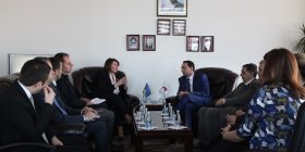 Jahjaga sot viziton Novobërdën, Kaçanikun dhe Hanin e Elezit