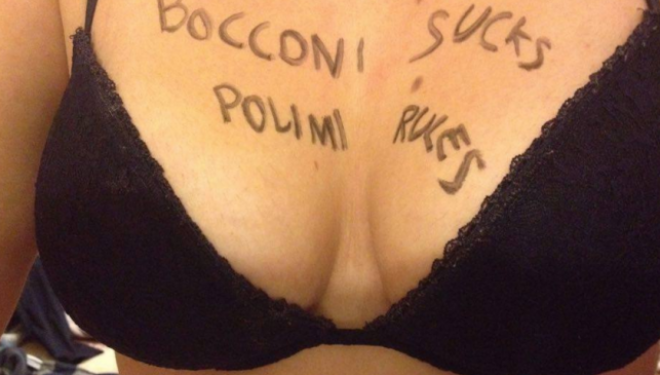 Foto: Fenomeni më i ri në rrjetet sociale “nxirri”, shpërthejnë studentët italianë (Foto) +16