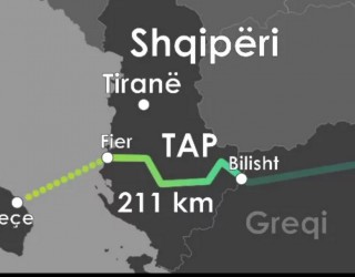 Tubacionet e para të gazsjellësit TAP mbrrijnë në Durrës