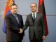 Bushati pret homologët e Serbisë dhe të Italisë në Tiranë