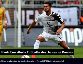 “Goal.com” shkruan për Futbollistin e Vitit në Kosovë