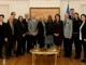 Jahjaga priti një grup të vullnetarëve të Korpusit amerikan të Paqes në Kosovë