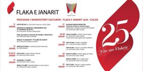 Programi i manifestimit “Flaka e Janarit 2016”