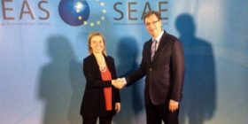 Nis takimi Vuçiq – Mogherini