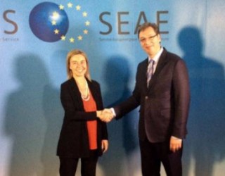 Nis takimi Vuçiq – Mogherini