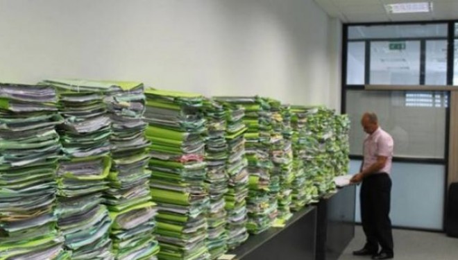 400 mijë lëndë të grumbulluara në sistemin gjyqësor