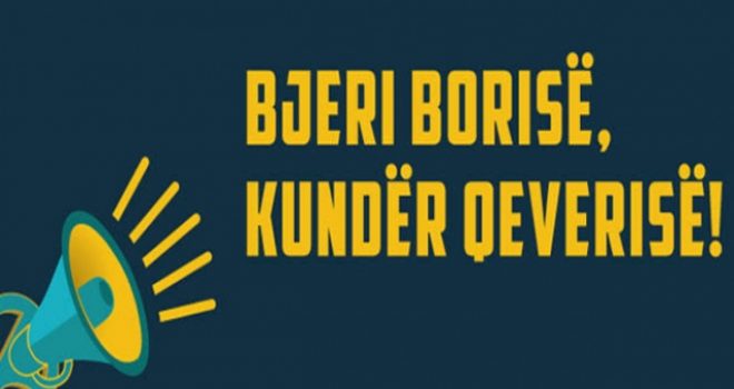 Sot aksionin i opozitës “Bjeri borisë, kundër Qeverisë”
