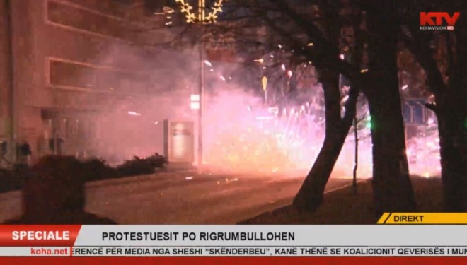 Persona të mitur, pjesëmarrës në protestë
