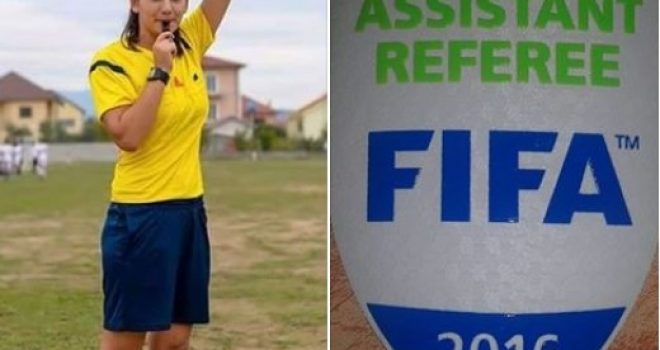 Një femër shqiptare bëhet arbitre e Fifa-s
