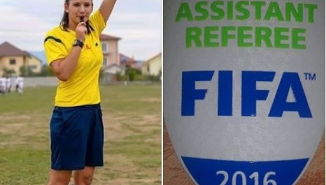 Një femër shqiptare bëhet arbitre e Fifa-s