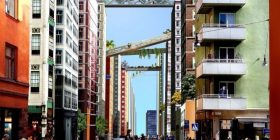 Njerëzit e së ardhmes në Stokholm do të ecin në rrugët ajëri (Foto)