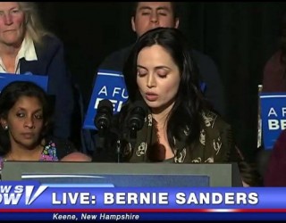 Eliza Dushku kundër Hillary Clintonit, pro Bernie Sandersit (Foto)
