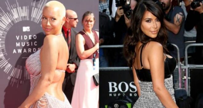 Kimi Kardashian dhe Amber Rose pozojnë së bashku (Foto)