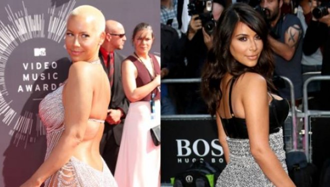 Kimi Kardashian dhe Amber Rose pozojnë së bashku (Foto)