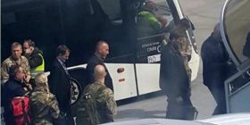 Mustafa e Haradinaj u takuan në aeroportin e Frankfurtit (Video)
