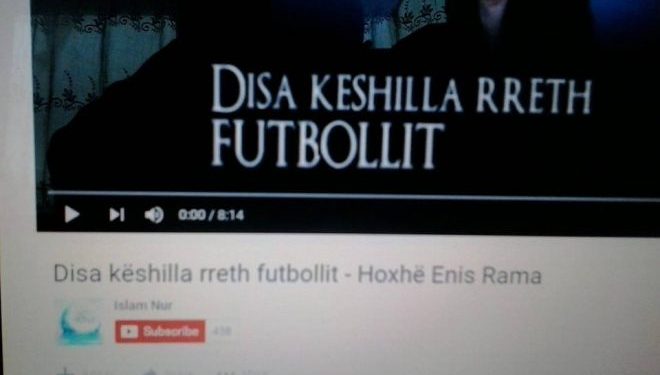 Hoxhë Enis Rama “Me futboll doni me dal para Allahut?”