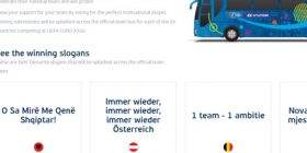“O Sa Mirë Me Qenë Shqiptar”, mbi autobusin kuqezi në Euro 2016