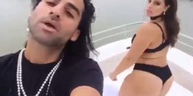 Kërcimi provokues i modeles së bëshme (Video)