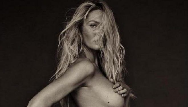 Candice zbulon seksin e fëmijës me një foto “topless” (FOTO) +16