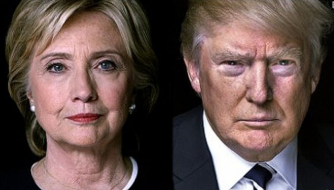 Hillary Clinton para Donald Trumpit vetëm 1 për qind