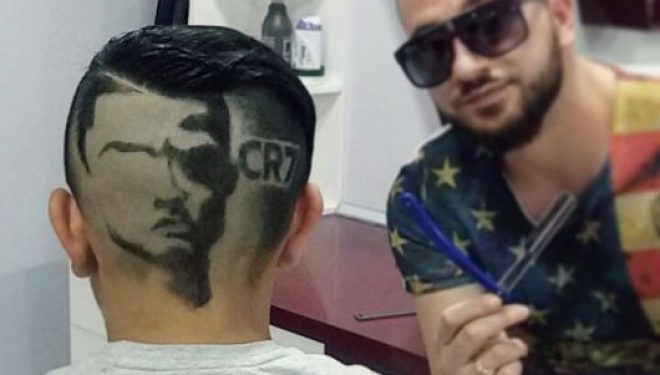 Ronaldo pëlqen videon e berberit shqiptar në “Instagram”