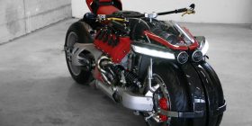 Motoçikletë me motor Maserati, V8 (Foto)