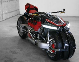 Motoçikletë me motor Maserati, V8 (Foto)