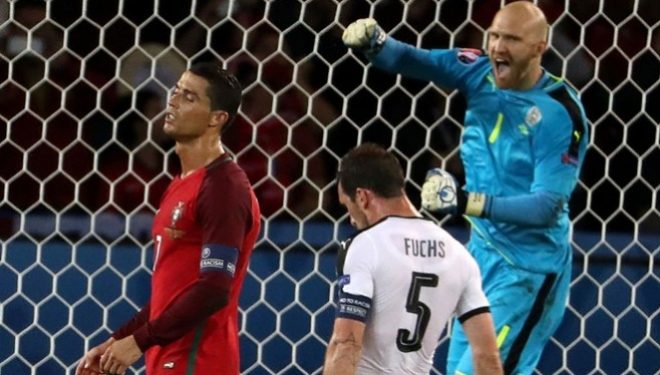 Portugalia “tradhëtohet” nga Ronaldo, Austria e ndal 0-0