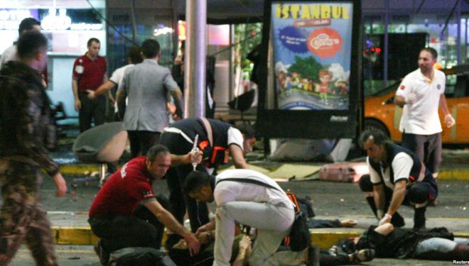 Kalendar i sulmeve terroriste në Turqi
