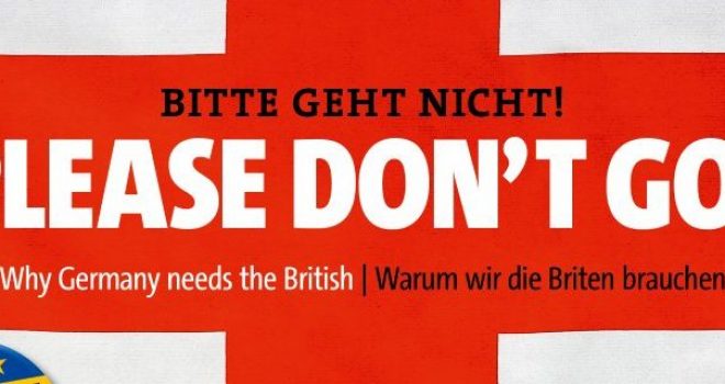 Javorja më e madhe e Gjermanisë “Der Spiegel” u lutet britanikëve: Please don’t go!