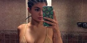 Kylie Jenner një bjonde simpatike (Foto)