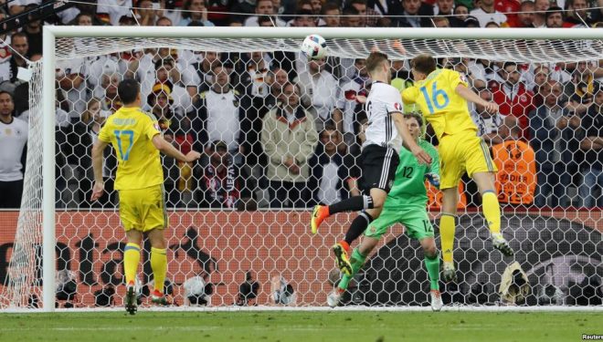 Gjermania e mposht Ukrainën edhe me golin e Mustafit