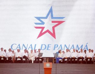 Thaçi me liderë botërorë në ceremoninë e përurimit të zgjerimit të Kanalit të Panamasë (Foto)