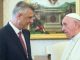 Presidenti Thaçi ka takuar Papa Françeskun