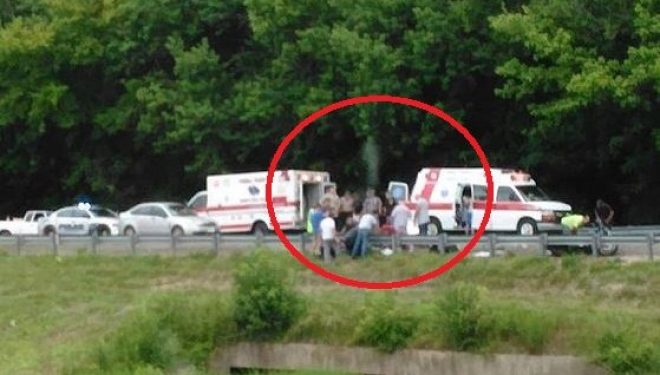 A tregon kjo foto shpirtin e një burri që largohet nga trupi i tij?