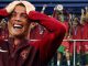 “Tallen” me Ronaldon dhe trofeun e tij (Video)