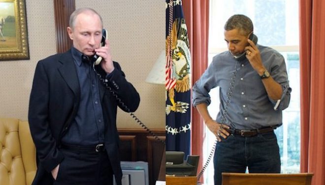 Obama, Putin bisedojnë për Sirinë